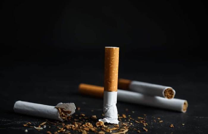 What impact do smoking and nicotine have on testosterone levels?