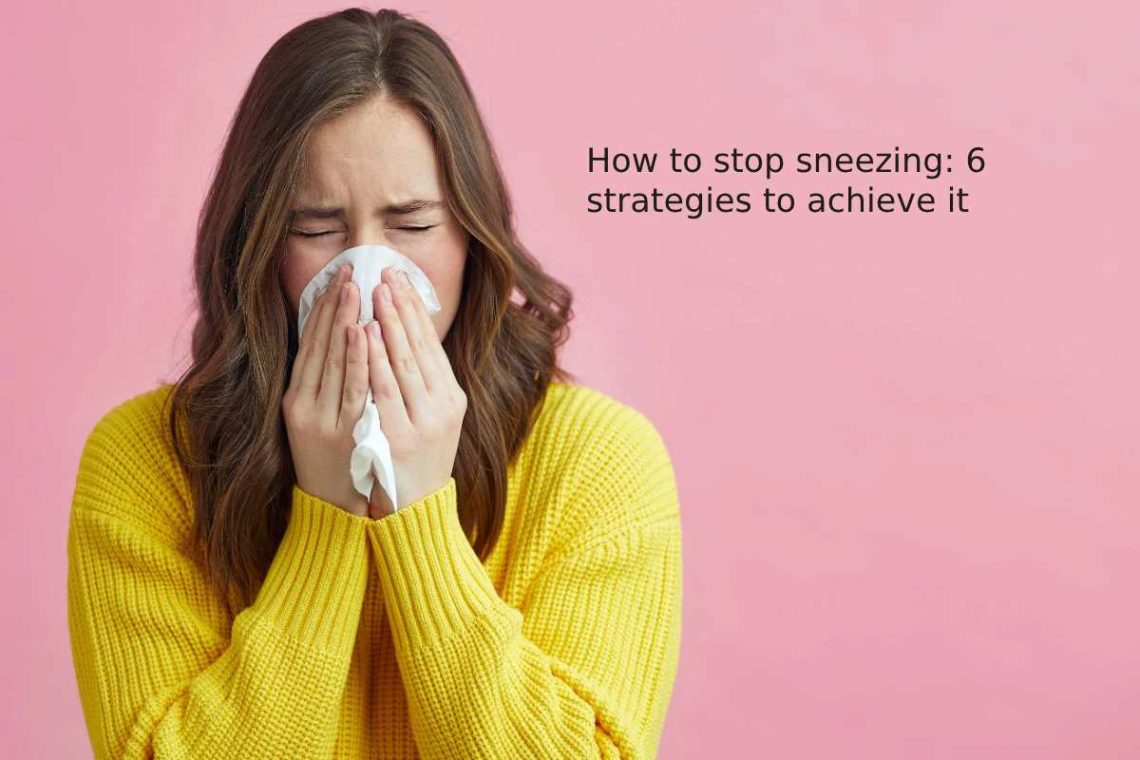 How to stop sneezing