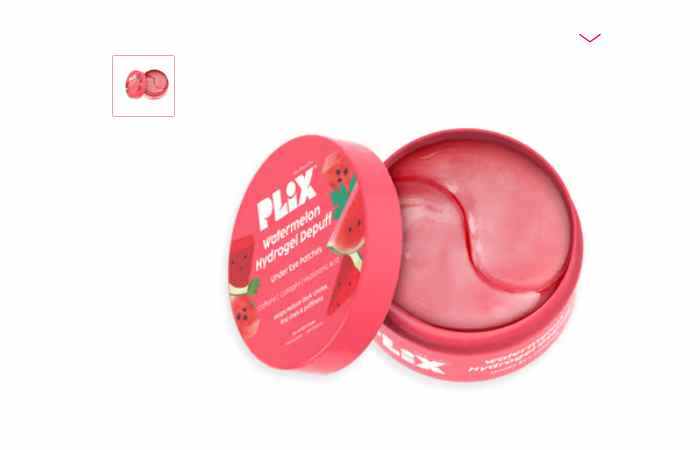 Plix Watermelon Hydrogel Under Eye Patches(60 pcs)