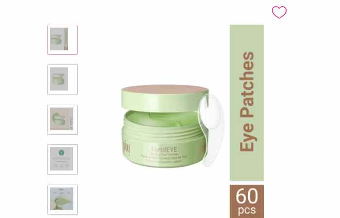 PIXI FortifEYE Firming Under-Eye Patches with Collagen, Retinol & Caffeine(60pcs)