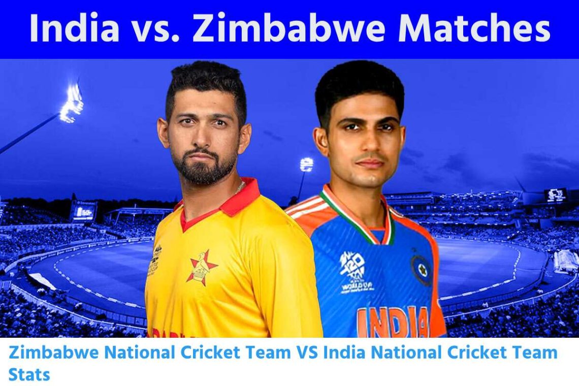 Zimbabwe National Cricket Team VS India National Cricket Team Stats