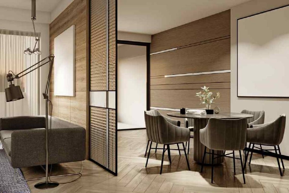 Partition Designs Between Living Dining